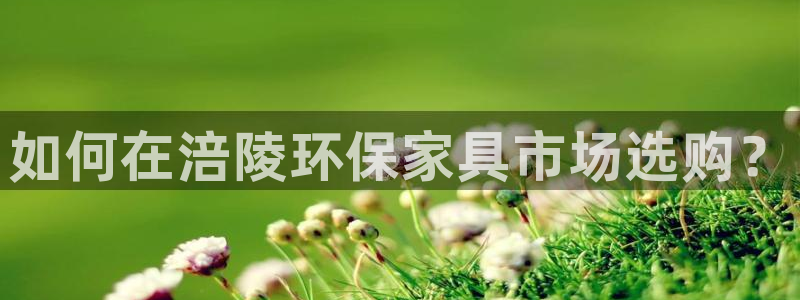 杏宇注册登录中心：如何在涪陵环保家具市场选购？